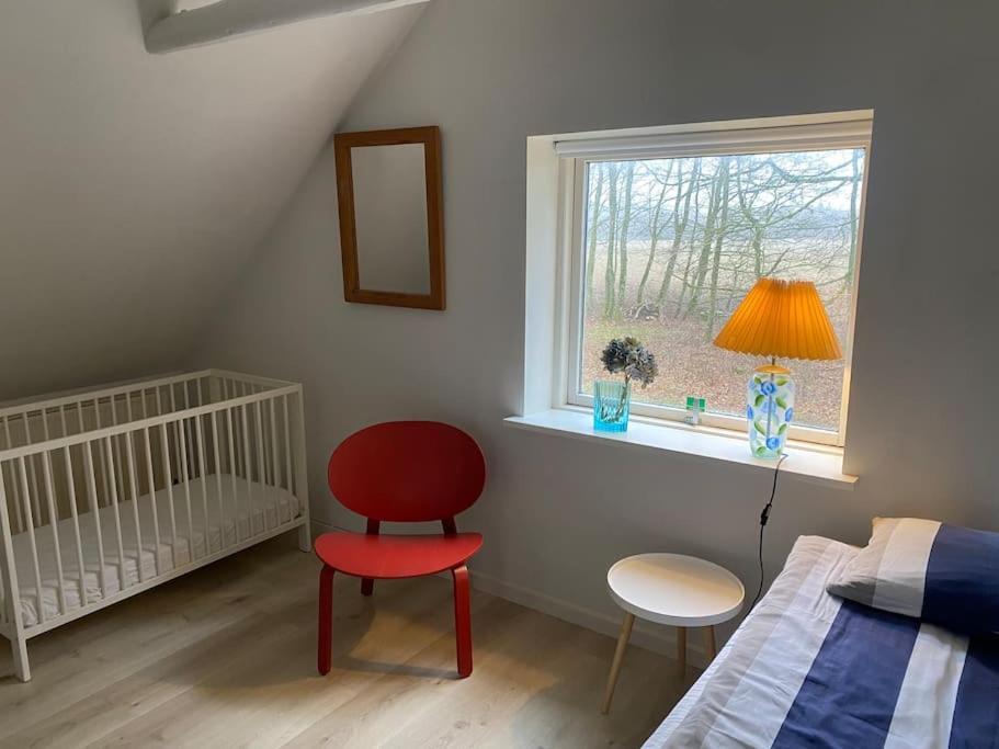 Villa Skont Hus Pa Landet Taet Pa Billund Give Exterior foto