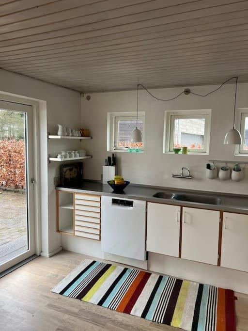 Villa Skont Hus Pa Landet Taet Pa Billund Give Exterior foto