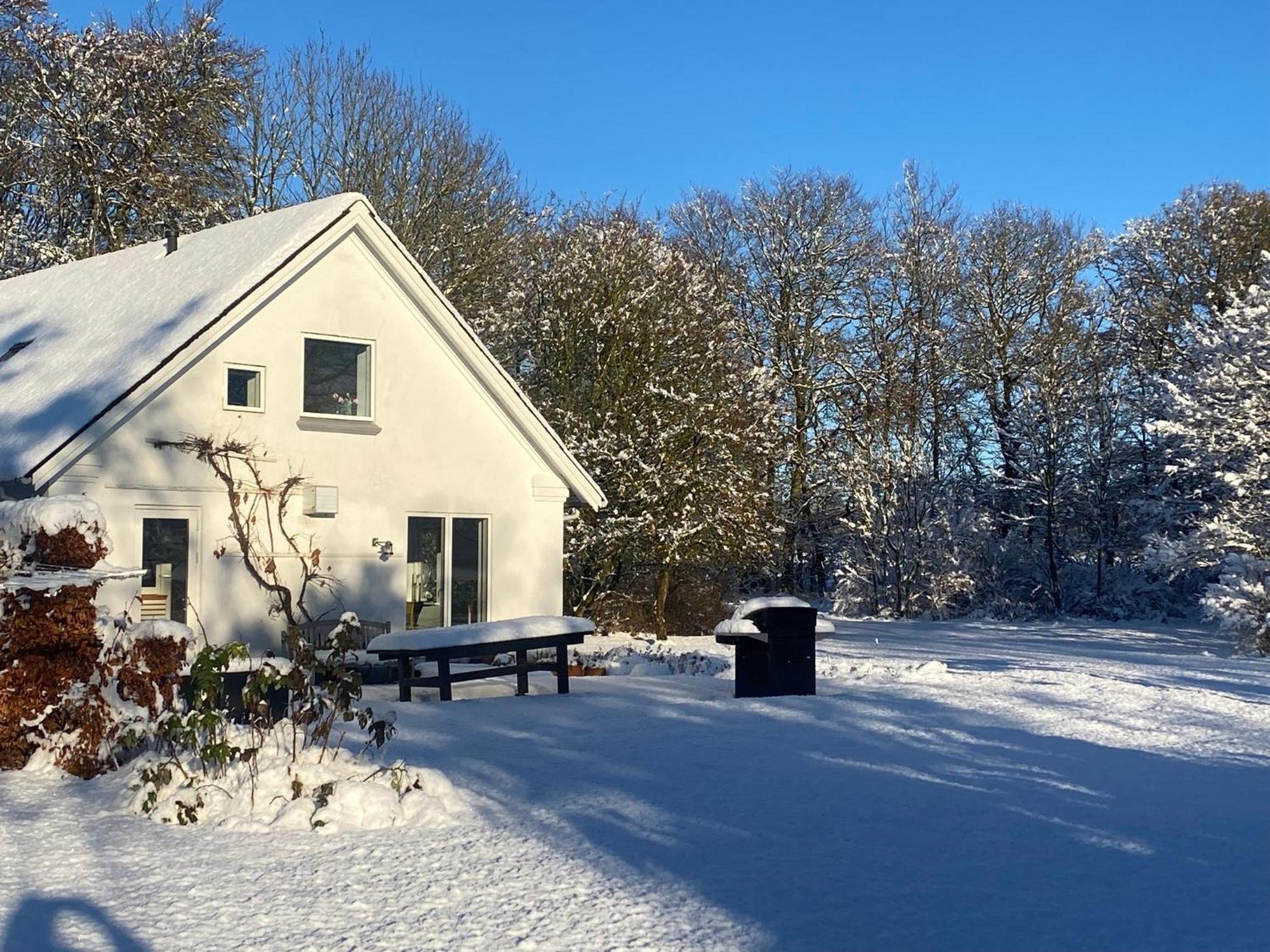 Villa Skont Hus Pa Landet Taet Pa Billund Give Exterior foto